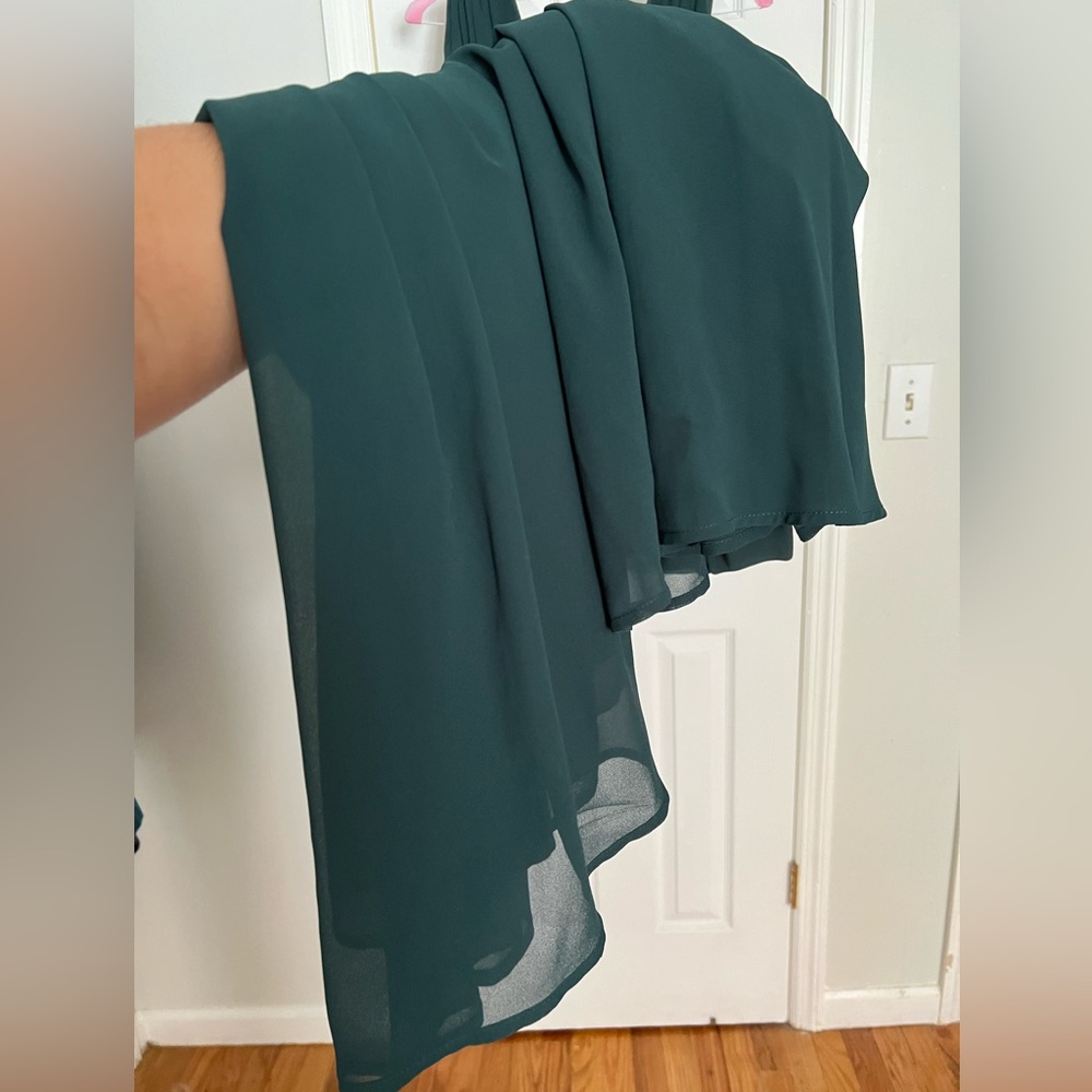 Lulu’s Heavenly Hues Forest Green Maxi Dress - Picture 3 of 6